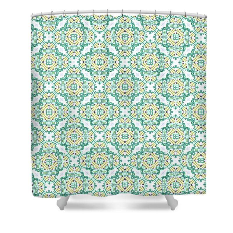 Eastern Green 1 - Shower Curtain