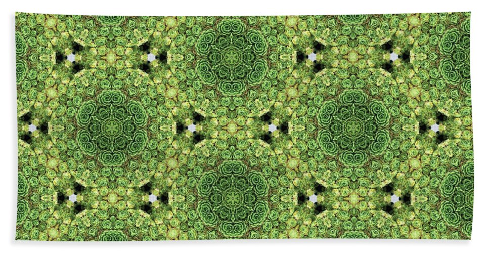 Green Mandala - Bath Towel