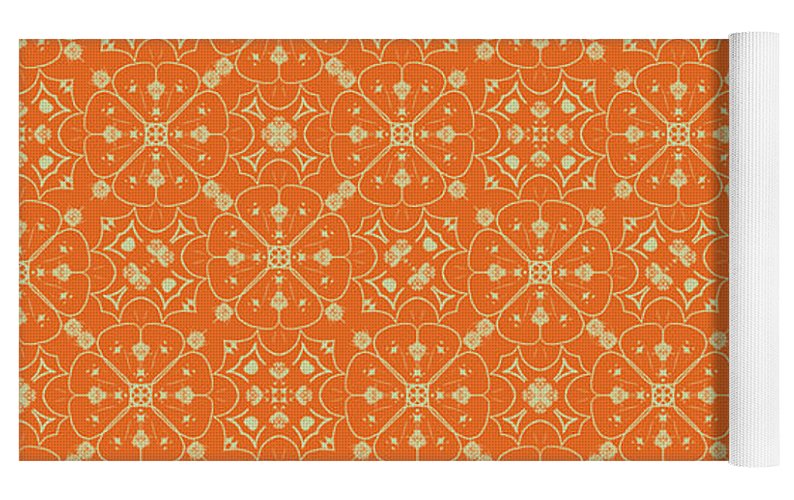 Orange World 2 - Yoga Mat