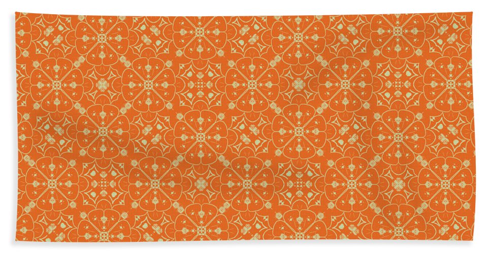 Orange World 2 - Beach Towel