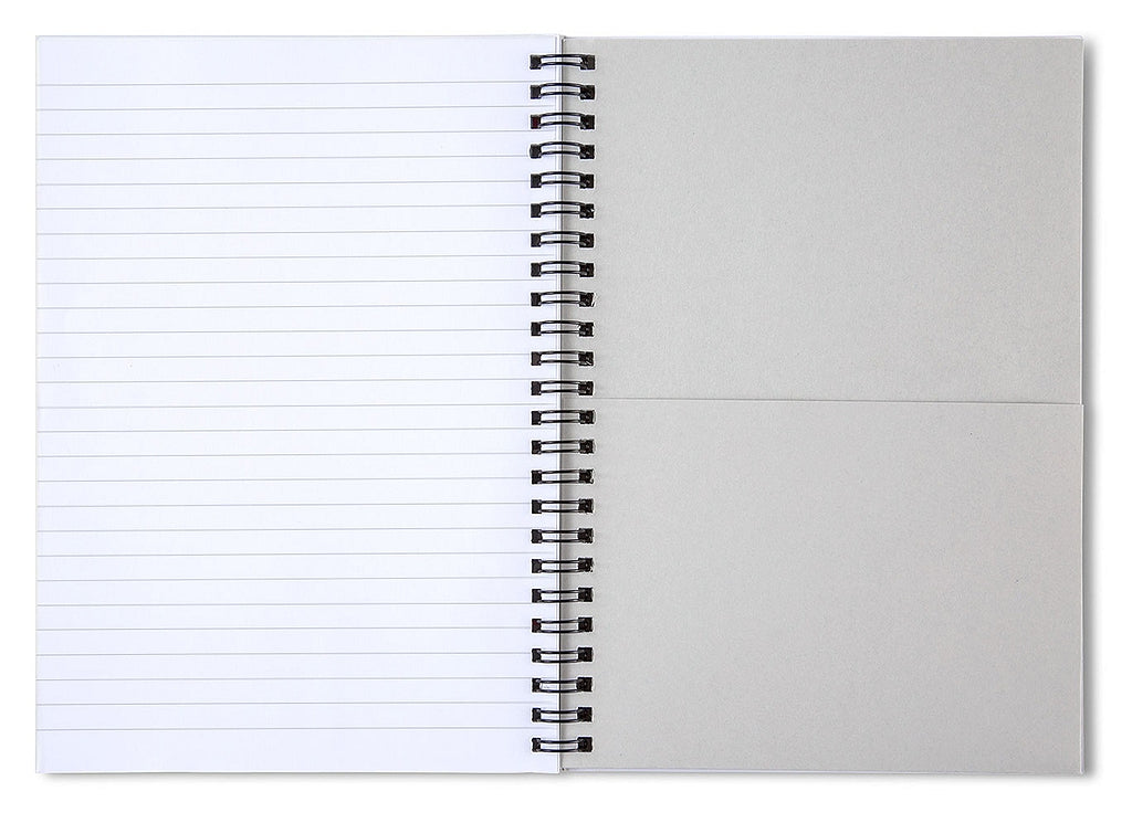 Mystery Aqua One Home - Spiral Notebook