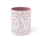 Love Mug Pink Coffee/Tea Mug, 11oz