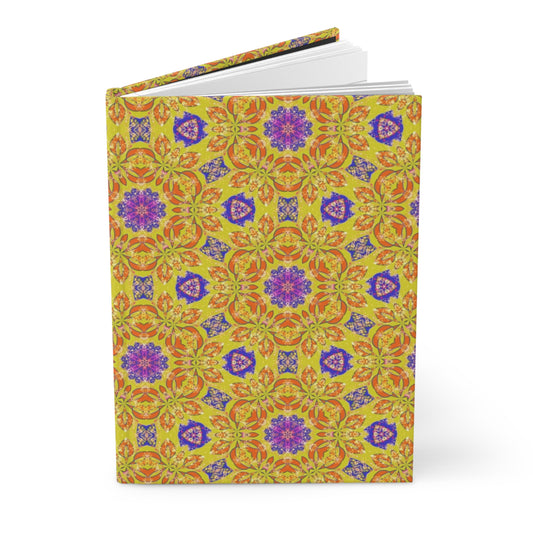 Vibrant Floral Hardcover Journal - Perfect for Creative Minds