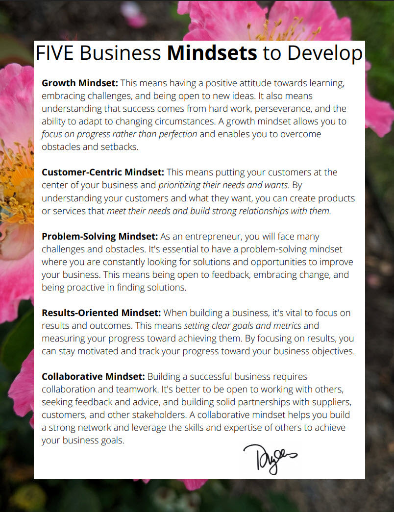 Business Planner - Part 1 - Building Your Business - Digital Guide