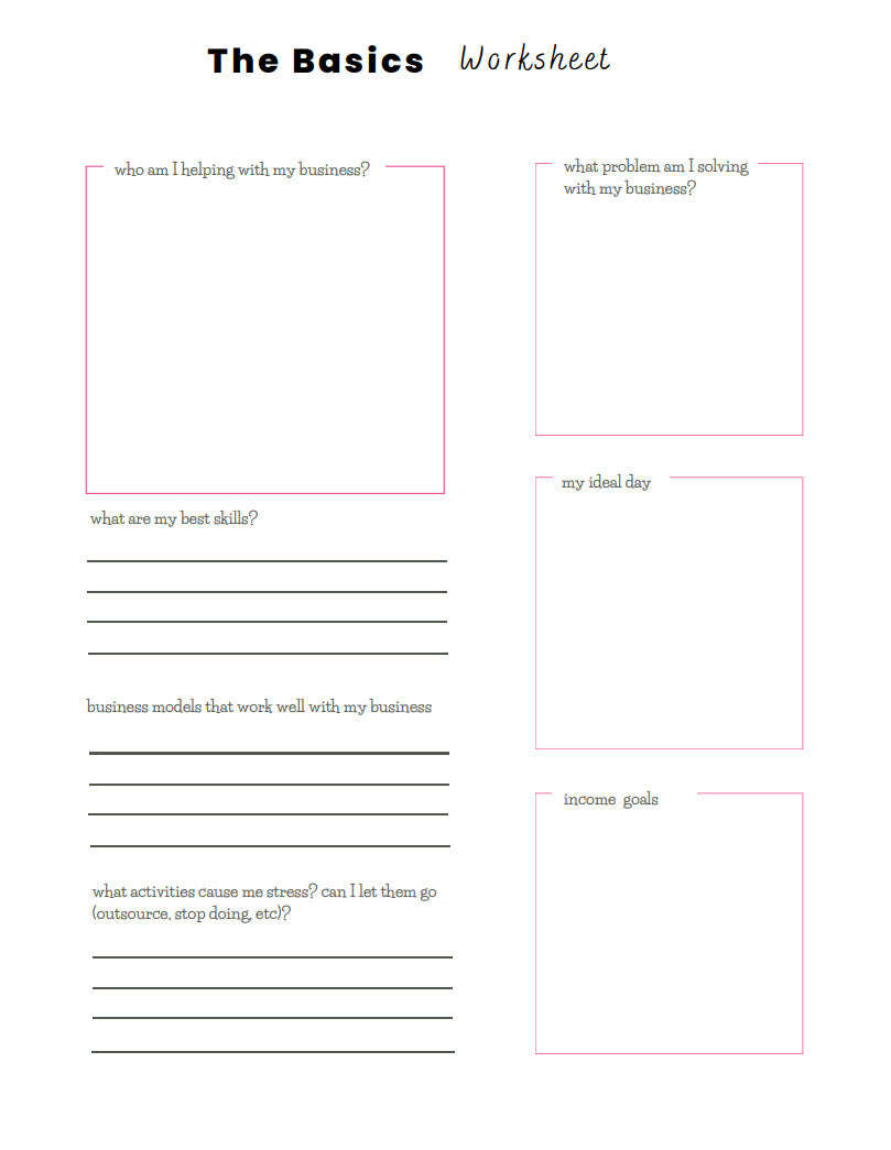 Business Planner - Part 1 - Building Your Business - Digital Guide