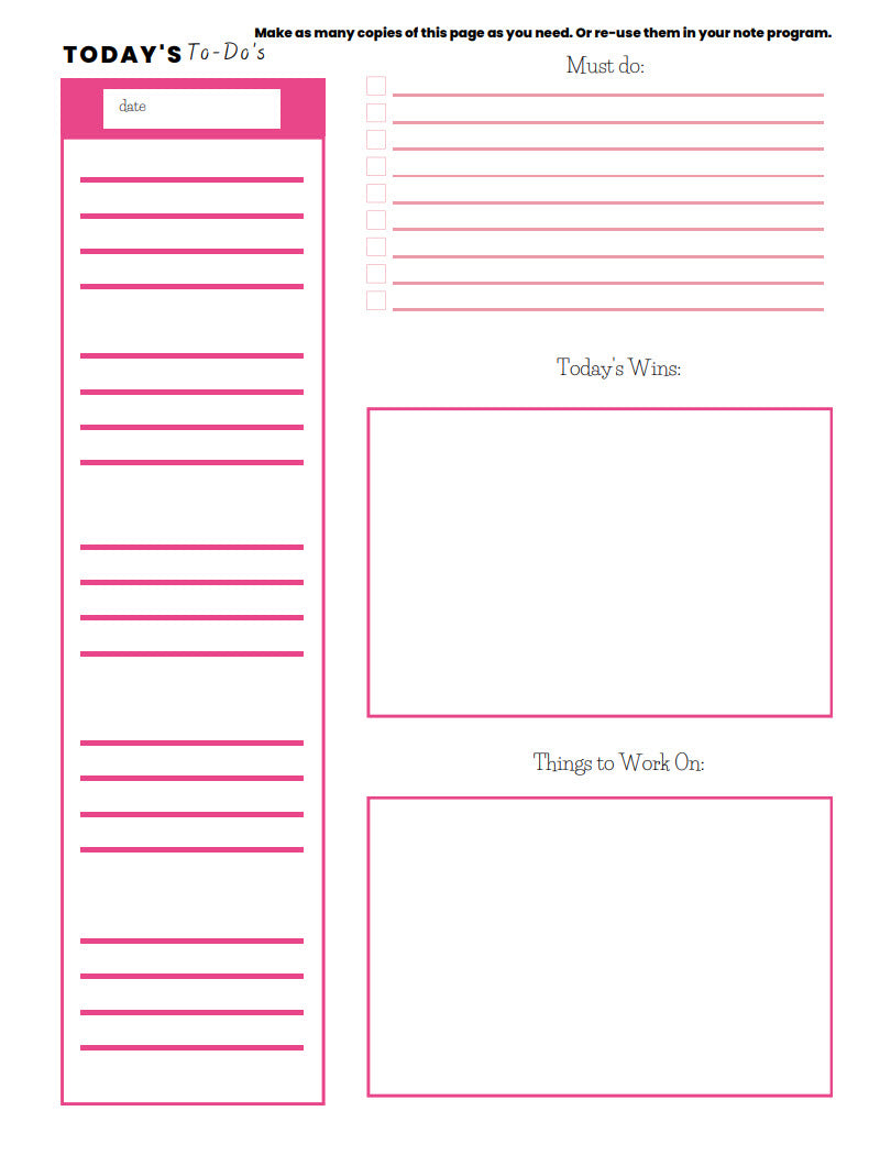 Business Planner - Part 6 - Scheduling Your Business