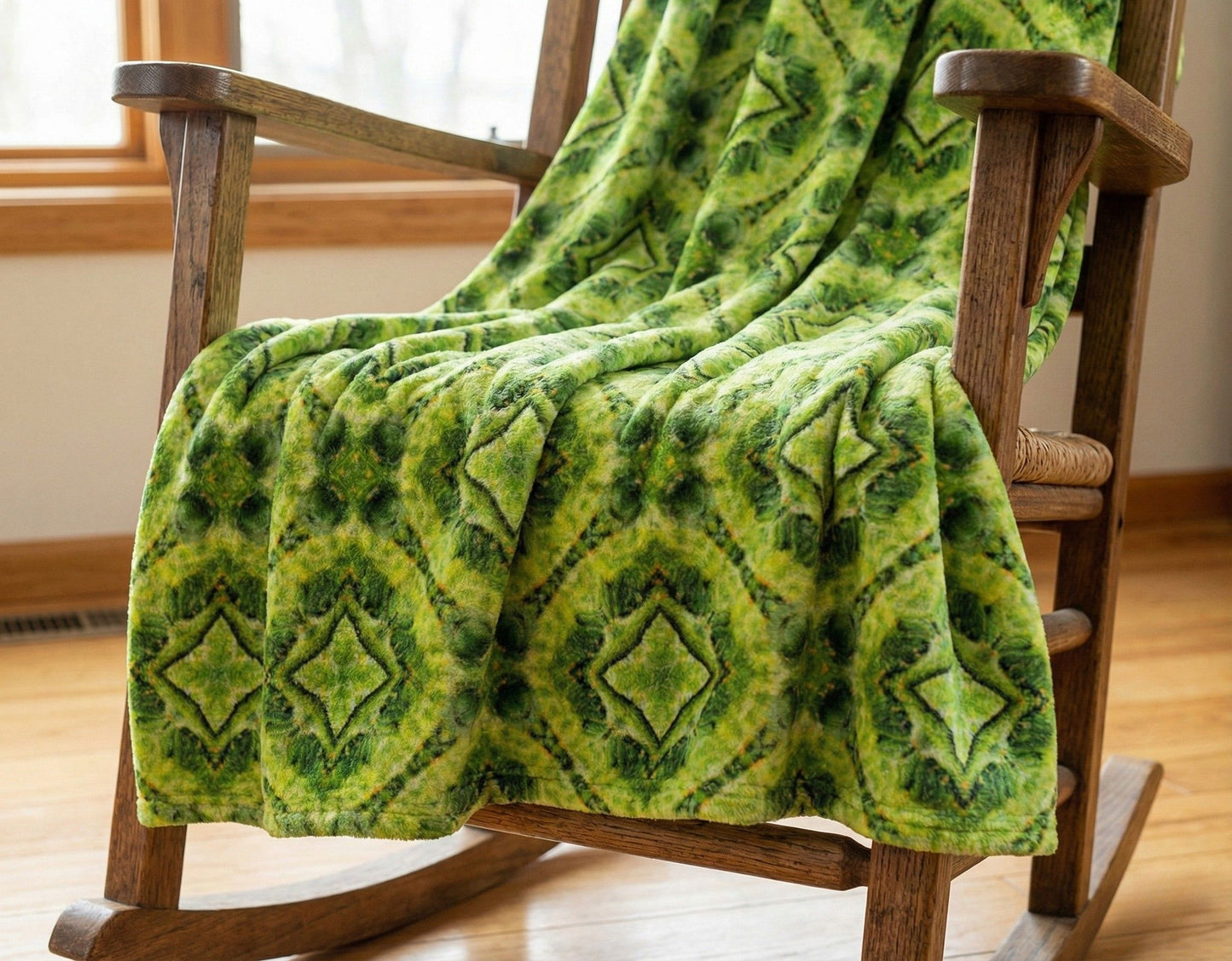 Green Gateway - Plush and Fleece Blanket