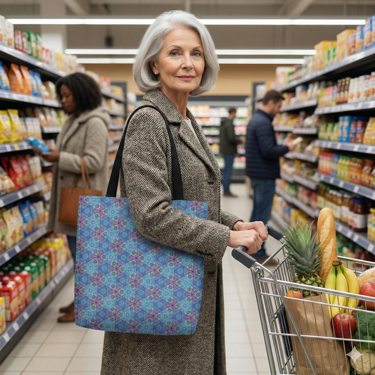 Mystery Aqua One Home - Tote Bag