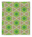 Cyber Lime and Orange - Blanket