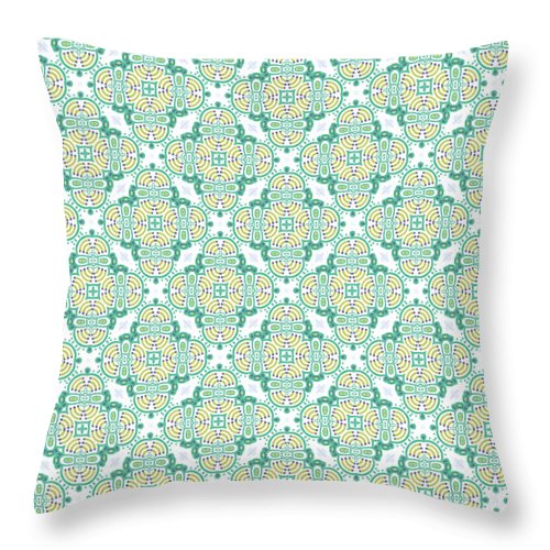 Eastern Green 1 - Throw Pillow