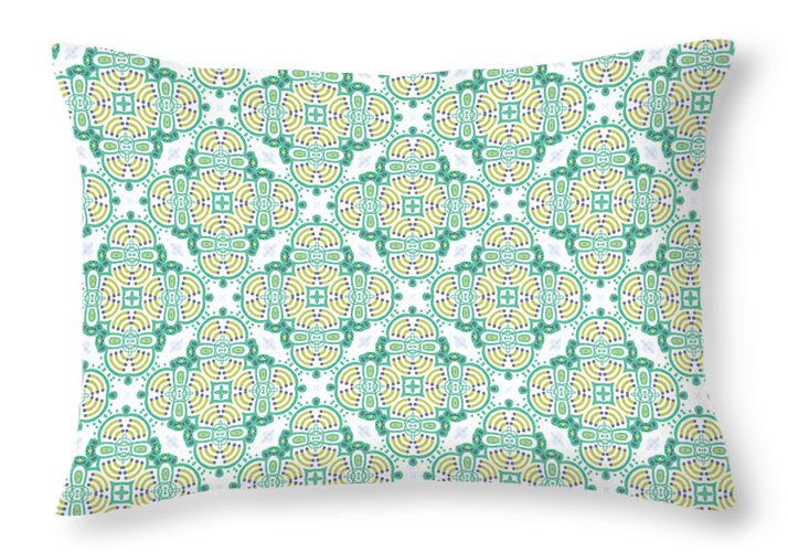 Eastern Green 1 - Throw Pillow