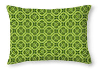 Green Gateway - Throw Pillow