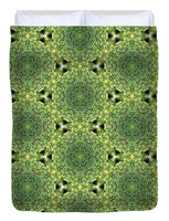 Green Mandala  - Duvet Cover