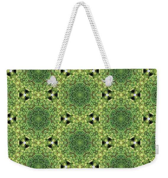 Green Mandala  - Weekender Tote Bag