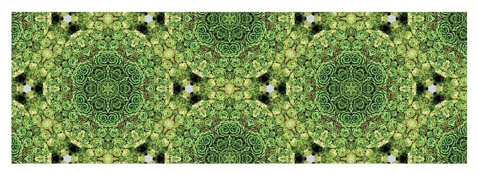 Green Mandala  - Yoga Mat