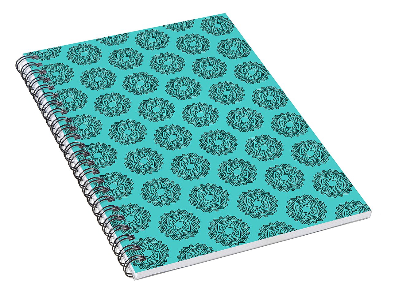 Ocean Geometry 2 - Spiral Notebook