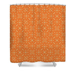 Orange World 2 - Shower Curtain
