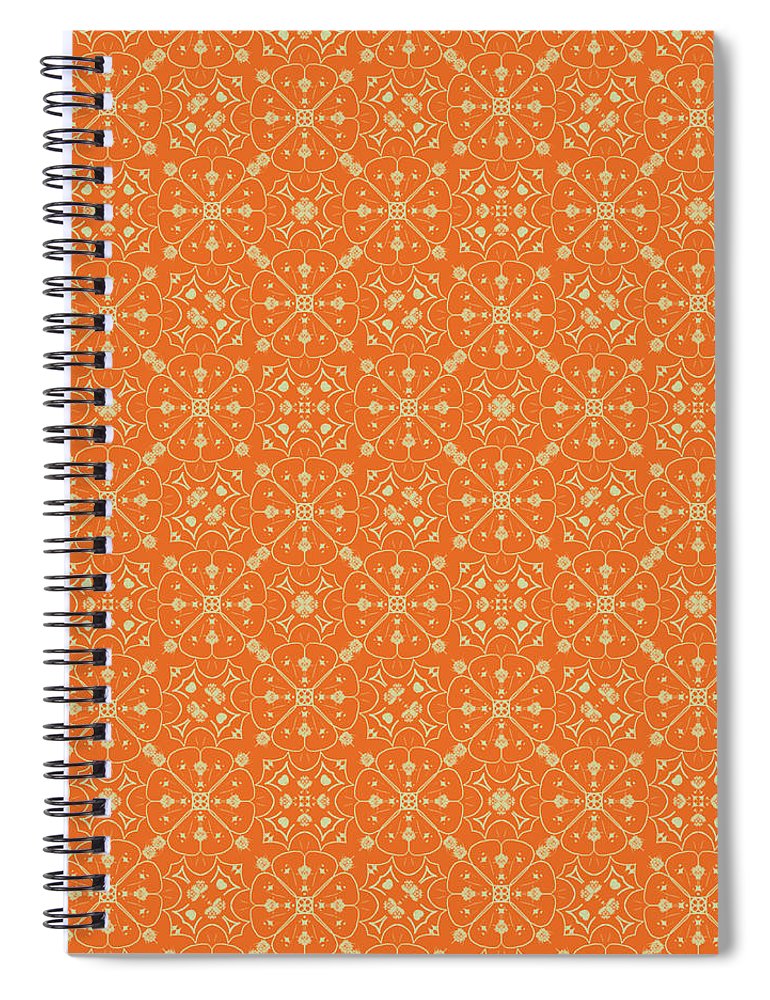Orange World 2 - Spiral Notebook