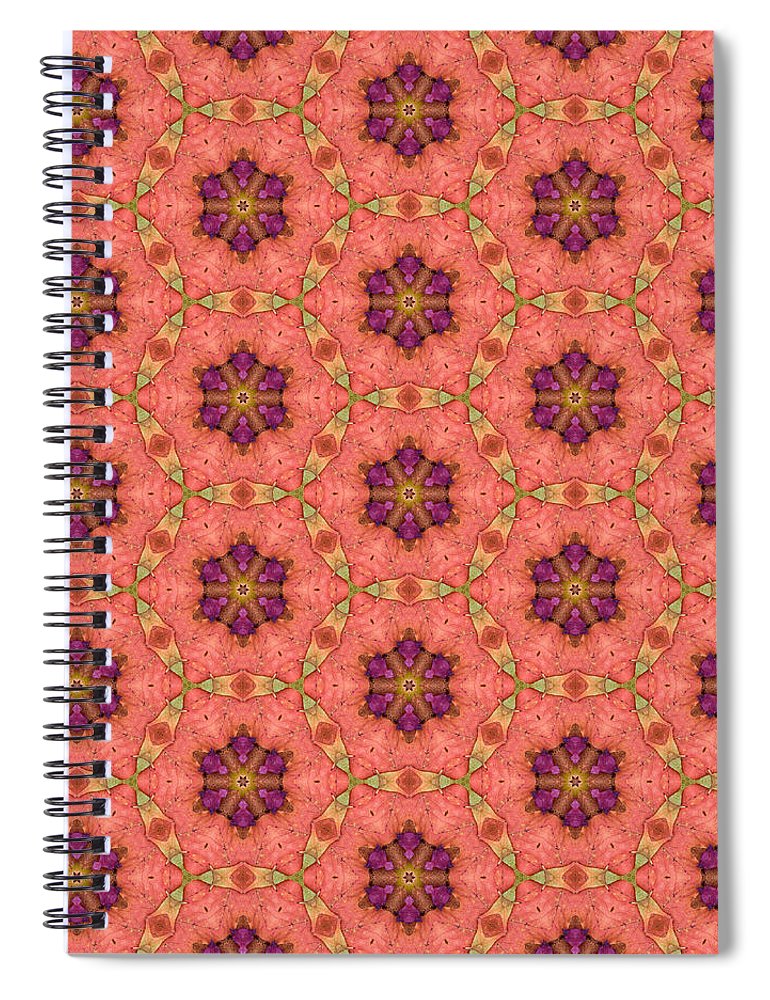 Star Botanica - Peach Spiral Notebook