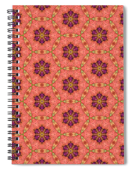 Star Botanica - Peach Spiral Notebook