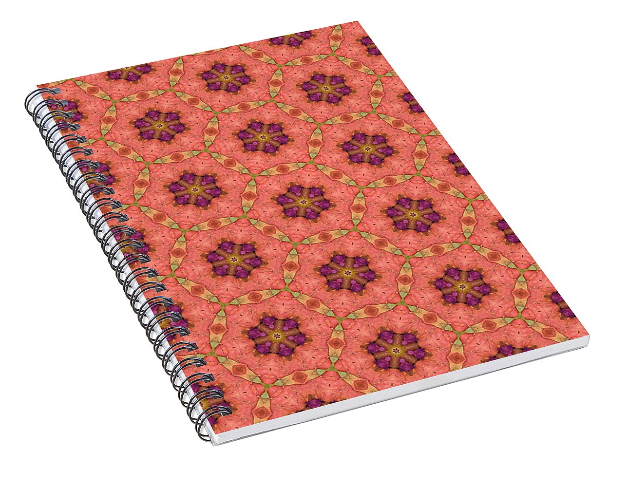 Star Botanica - Peach Spiral Notebook